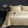 CHAUSUB Luxury Pima Cotton Quilt Set 3PCS King Queen Size,Silky Cooling Bedspread & Coverlet,Summer Lightweight Comforter