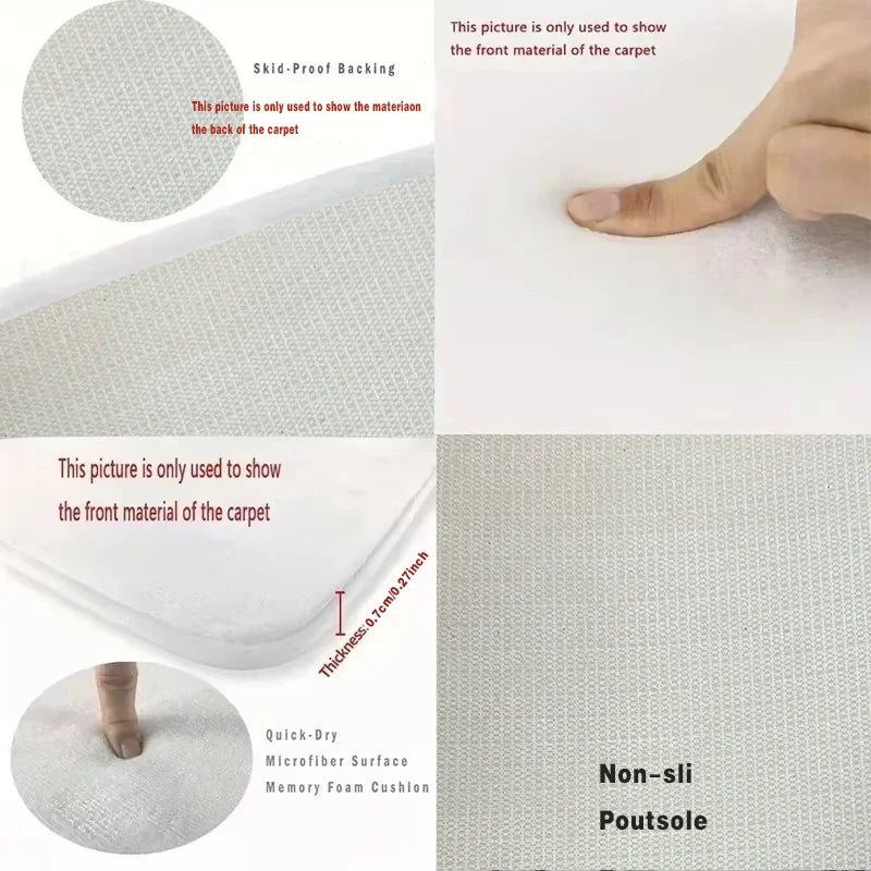 VIKAMA Light Luxury Cream-Style Carpet