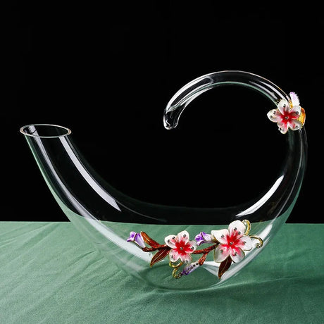 Lily High-End Enamel Red Wine Glass Set Julia M LifeStyles