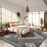 Retro Light Luxury Home Bathroom Floor Mat