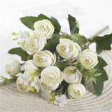 High Quality Silk Rose Bouquet for Home and Wedding Decor - Julia M LifeStyles