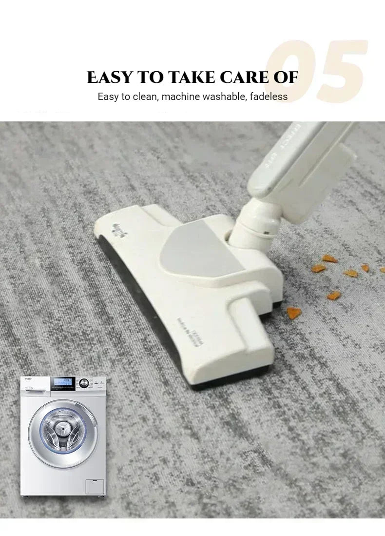 Modern Light Luxury Abstract Rug for Living Room