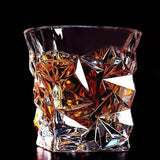 Creative Rotating Crystal Glass Cocktail and Whiskey Cup 290ml