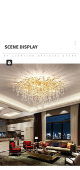 The Aurelia Crystal Cascade™ Chandelier