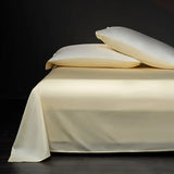 Luxury 100% Egyptian Cotton Reversible Duvet Cover Set in Silver & Purple