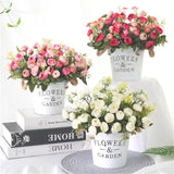 High Quality Silk Rose Bouquet for Home and Wedding Decor - Julia M LifeStyles