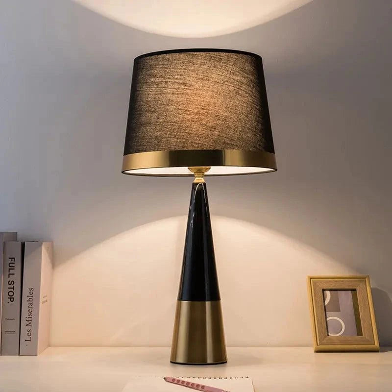 The Maison Linen Table Lamp