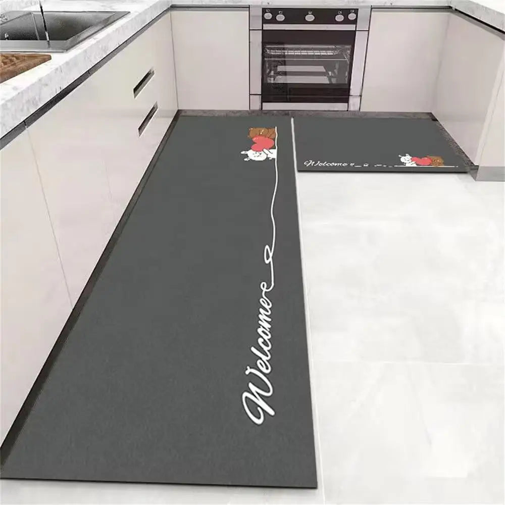 Super Absorbent Anti-Slip Kitchen & Bathroom Mat