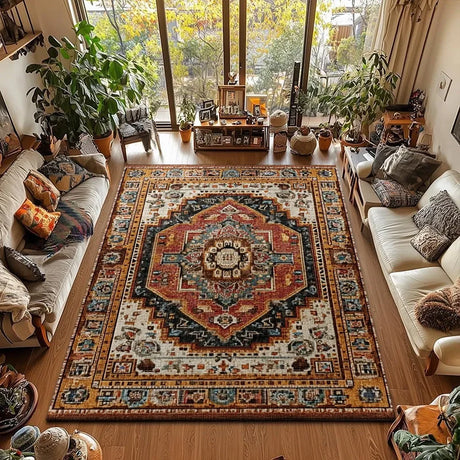 Vintage Moroccan Style Home Carpet
