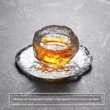Frosted Japanese Glass Tea Cup – Elegant Single Serve Teacup - Julia M LifeStyles