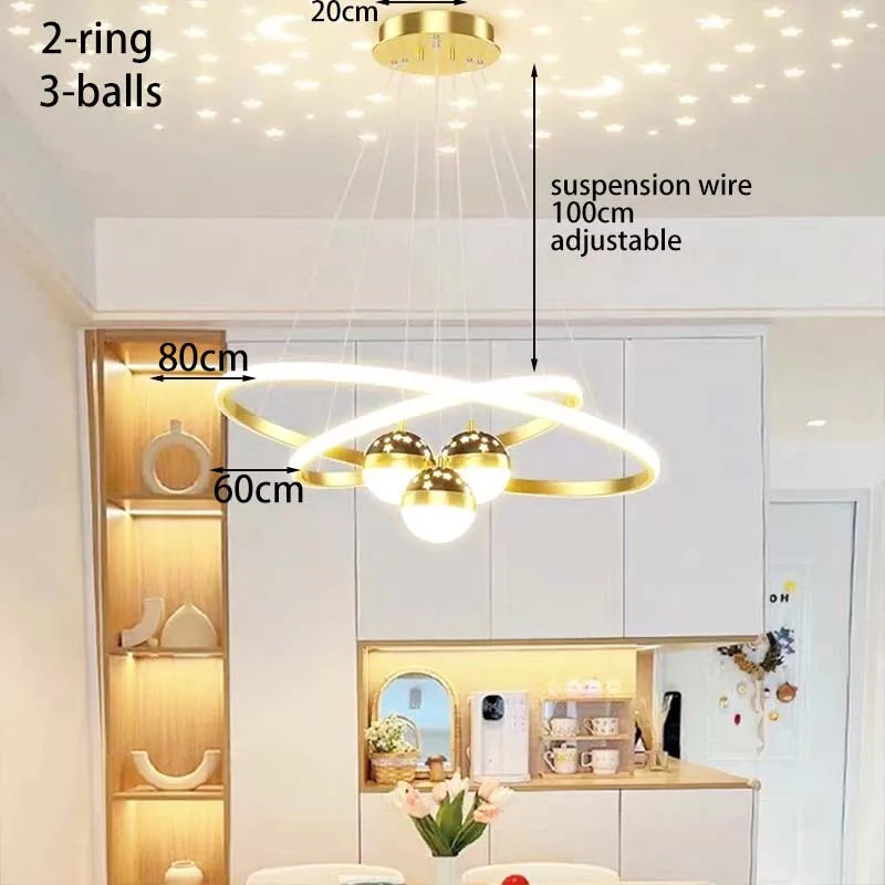 Starry Sky Ceiling Pendant Lamp - Julia M LifeStyles