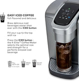 Keurig K-Elite Single Serve K-Cup Pod Coffee Maker, with Strength and Temperature Control, Iced Coffee Capability