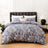 Boho White Paisley Floral Duvet Cover Twin Bohemian Exotic Flower Bedding Set Reversible Red Comforter Cover for Girl Women Room Julia M LifeStyles