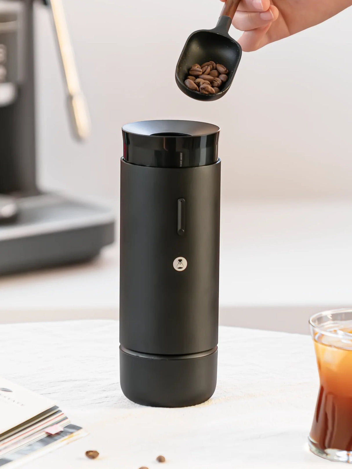 TIMEMORE Whirly 01s Electric Coffee Grinder 42mm Core Grinding Hand Brewed Coffee Bean Automatic Grinder Portable Grinders Gifts Julia M Home & Kitchen