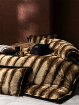 Faux Fur Duvet Cover Set with Sheet, Queen & King