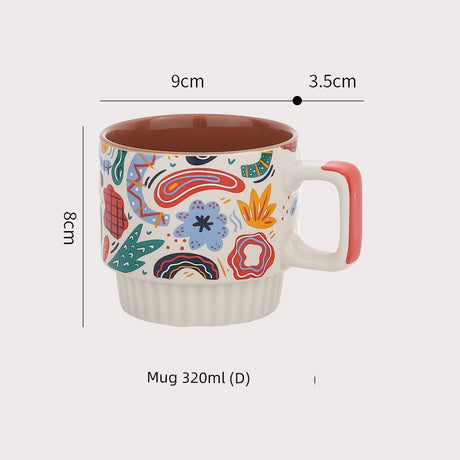 Elegant Bear Valley Ins Style Ceramic Mug