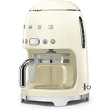 SMEG 50's Retro Drip Coffee Machine with 10-Cup Carafe and Auto Start Julia M LifeStyles