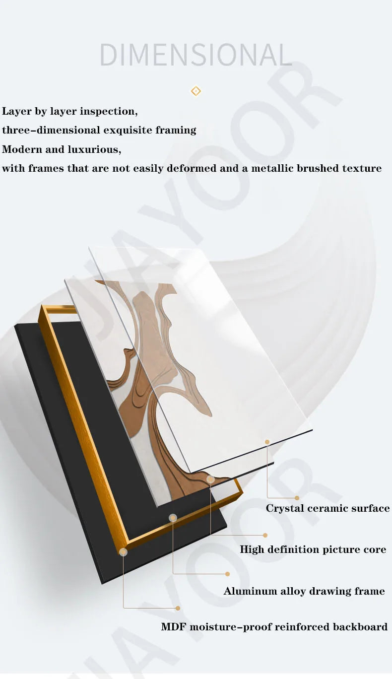 Luxury LED Crystal Porcelain Wall Lamp