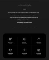 Lux Iceberg Falls Crystal Glass Wine Decanter & Filter Julia M LifeStyles