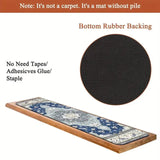 VIKAMA Bohemian Non-Slip Stair Treads