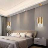 Small Round Gold Crystal LED Chandelier - Julia M LifeStyles