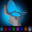 Smart Motion Sensor Toilet Seat LED Backlight Night Light 8 Colors / Waterproof Smart Motion Sensor Toilet Seat LED Backlight Night Light 8 Colors / Waterproof 14:29#8color Basic version LED Lights 25
