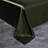 Soft 100% Imitate Silk Satin Duver Cover Sheet Pillow shams Multiple Colors Twin Double (1Duvet Cover+1FlatSheet+2Pillowcases) Julia M LifeStyles