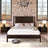 Solid Acacia Wood Bed Frame: Rustic Scandinavian Elegance - Julia M LifeStyles