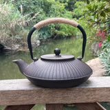 Southern Iron Handmade Japanese-Style Cast Iron Teapot - Retro Design - Julia M LifeStyles