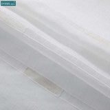 Striped Semi-Sheer European Window Curtain - Julia M LifeStyles