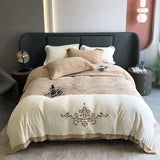 Super Soft Velvet Fleece Carved Winter Bedding Set - Julia M LifeStyles
