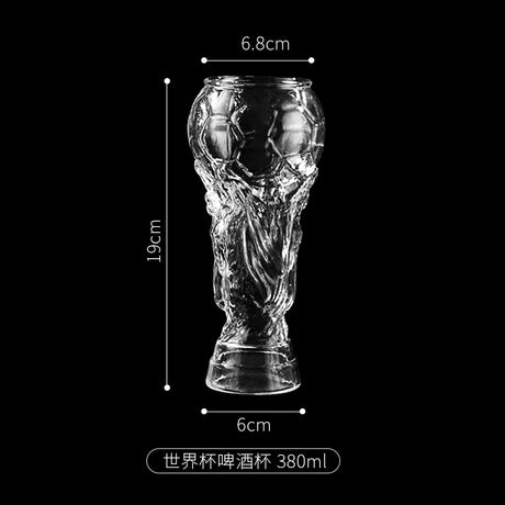 Creative World Cup Beer Steins FIFA World Cup Glass Cup Bar Juice Football Water Cup Handmade Beer Mug - Julia M LifeStyles