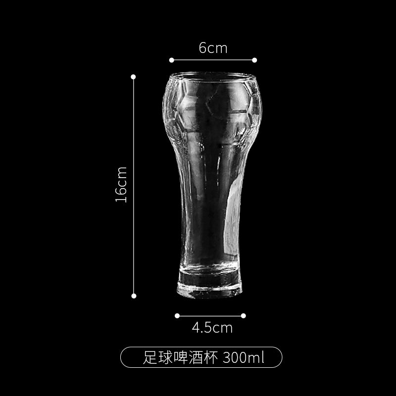 Creative World Cup Beer Steins FIFA World Cup Glass Cup Bar Juice Football Water Cup Handmade Beer Mug