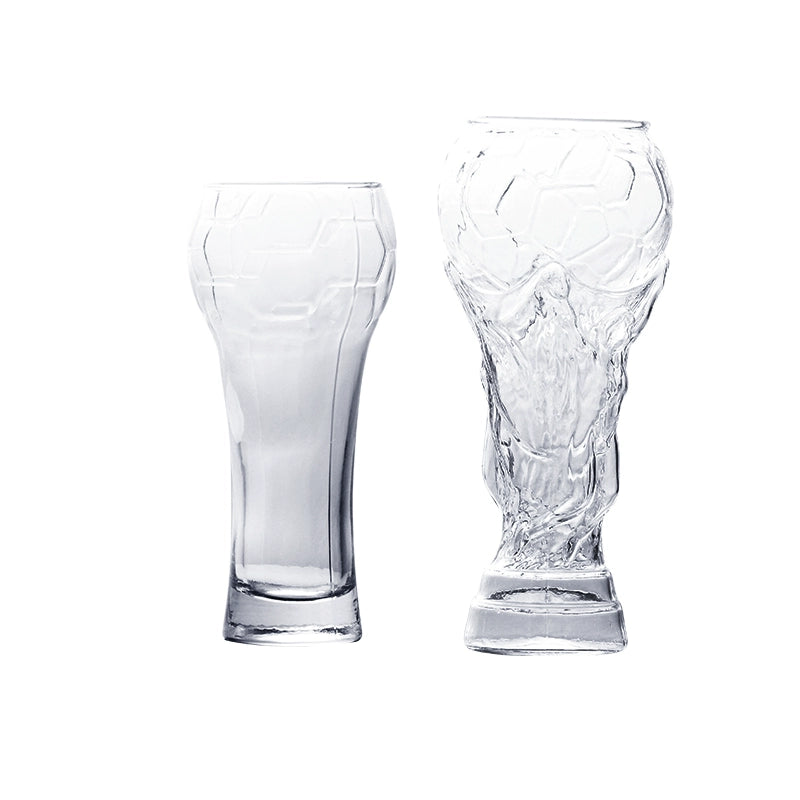 Creative World Cup Beer Steins FIFA World Cup Glass Cup Bar Juice Football Water Cup Handmade Beer Mug