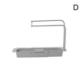 Telescopic Sink Rack Holder | Expandable Kitchen Storage 🌟 - Julia M LifeStyles