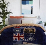 Thick Lambskin Warmth Retention Material Double Bed Winter Quilt - Julia M LifeStyles