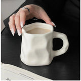 Twist Design Ceramic Couple Mugs - Perfect for Coffee Lovers - Julia M LifeStyles