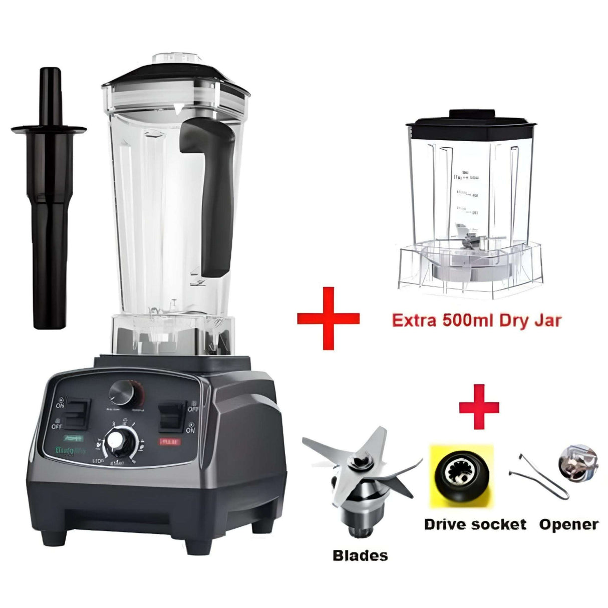 Ultimate Heavy Duty Smoothies and Juices Blender Ultimate Heavy Duty Smoothies and Juices Blender 12000015580579898-Titanium Grey-United States-US plug food mixers & blenders 109