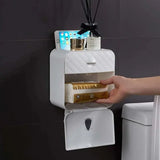 Waterproof Wall-Mounted Toilet Roll & Paper Towel Holder - Julia M LifeStyles