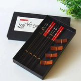 Wooden Chopsticks Set- Eco-Friendly and Certified - Julia M LifeStyles
