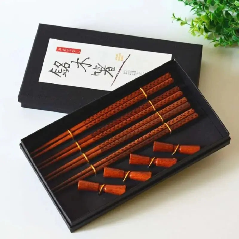 Wooden Chopsticks Set- Eco-Friendly and Certified - Julia M LifeStyles