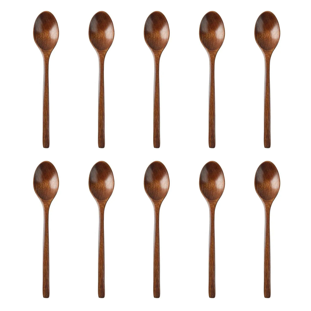 Wooden Spoon Set - Eco Friendly Ellipse Ladles 🥄 - Julia M LifeStyles