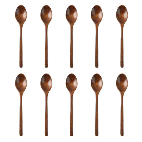 Wooden Spoon Set - Eco Friendly Ellipse Ladles 🥄 - Julia M LifeStyles