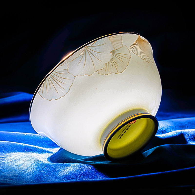 Stylish Ceramic Bowl And Dish Set - 24-Piece Gift Set