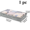 [Durable Storage Box] Durable Under-Bed Storage Box with Flip-Top Lid | Multi-Purpose Space-Saving Design, Dust-Resistant Contemporary Bedside Storage Solution, Bedroom Organizers And Storage, Home Organization, Sleek Design,
