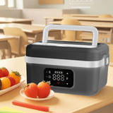 Wireless Electric Insulated Lunch Box - Built-in 8000mAh Battery, 60W Heating Lunch Box 33.81oz Stainless Steel Portable Food Heater, Can Be Used As A Power Bank To Charge Mobile Phones, Suitable For Travel, Cars, Truck Drive Julia M LifeStyles
