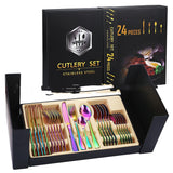 Luxurious Stainless Steel Tableware Gift Box Set
