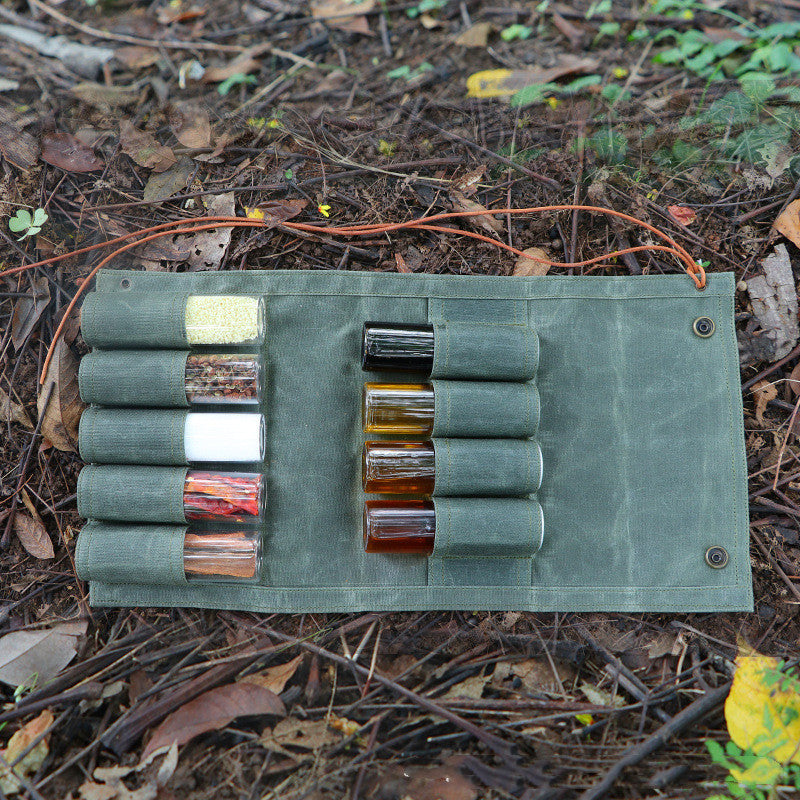 Outdoor Camping Glass Seasoning Bottle Portable Set - Julia M LifeStyles