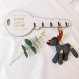 1pc Retro Key Hook Wall Shelves - Floating Decor for Entryway, Aesthetic Room Accent, Space-Saving Kitchen & Bathroom Organizer, Vintage-Style Home Accessories