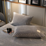 Velvet Elegance Four-Piece Duvet Cover Set